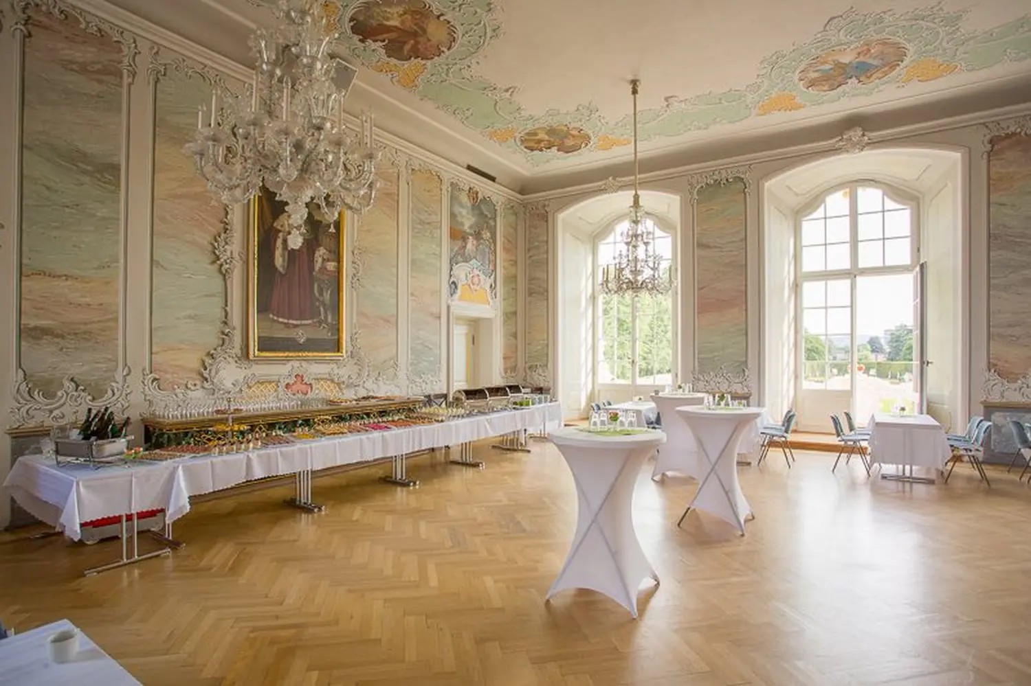 Thörnich - Partyservice - Aufbau