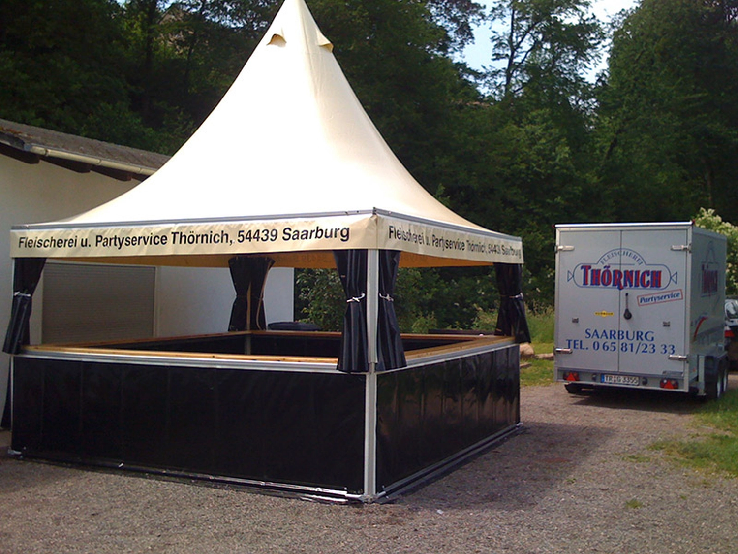 Thörnich - Partyservice - Outdoor-Setup